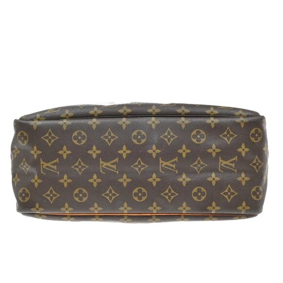 LOUIS VUITTON LV Logo Deauville Hand Bag Monogram Leather Brown - Picture 5 of 15